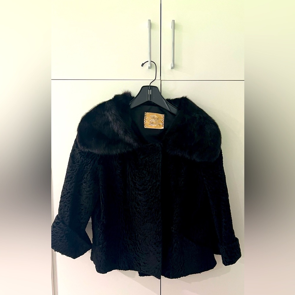 Vintage Broadtail Fur Jacket